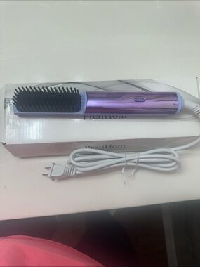 Purple Hot Air Brush Styler for Women